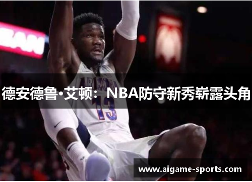 德安德鲁·艾顿：NBA防守新秀崭露头角